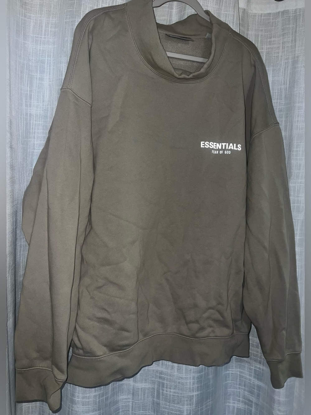 ESSENTIALS Fear of God Mock Neck Sweater size XXL